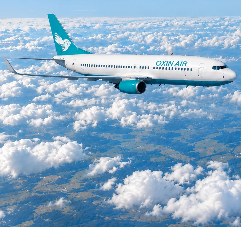 Oxin Air Aircraft Background